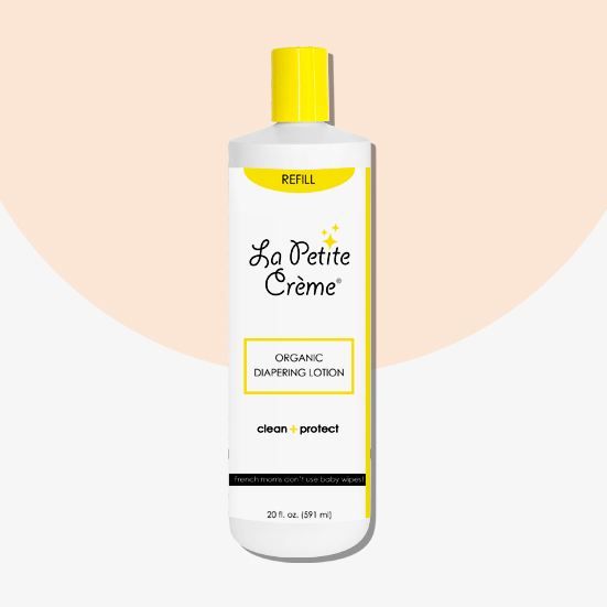 Large diapering lotion